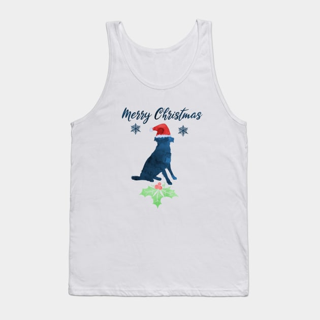 Christmas Australian Shepherd Tank Top by TheJollyMarten